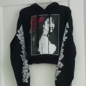 "Selena" Cropped Sweatshirt